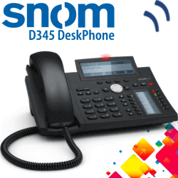 Snom-D345-IPPhone-Dubai-Abudhabi-UAE