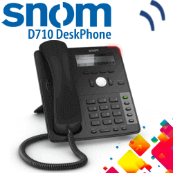 Snom-D710-IPPhone-Dubai-Abudhabi-UAE